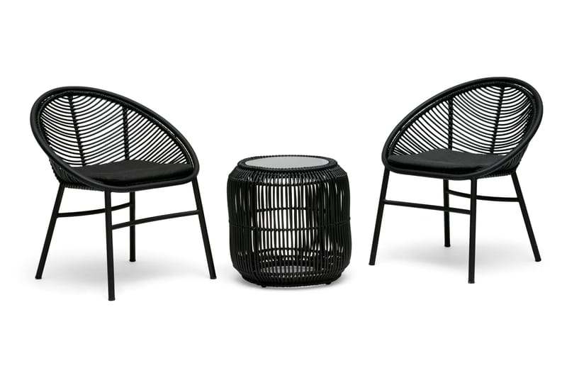 EDANÄS Bord Runt 35 cm Svart - Hillerstorp - Möbler - Vardagsrum - Soffbord & vardagsrumsbord - Avlastningsbord & konsolbord
