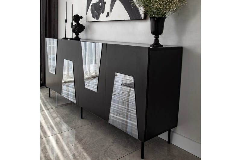 Eraclea Konsollbord 180 cm - Svart - Förvaring - Förvaringsmöbler - Skänkar & sideboards