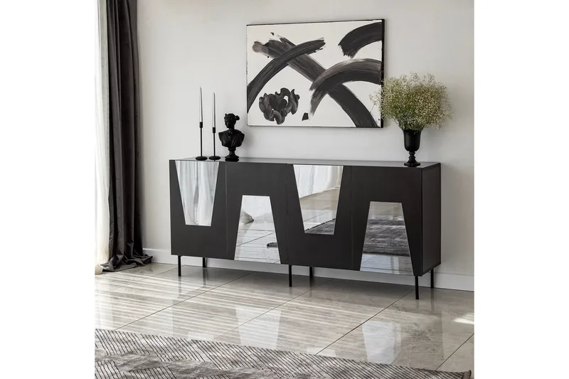 Eraclea Konsollbord 180 cm - Svart - Förvaring - Förvaringsmöbler - Skänkar & sideboards