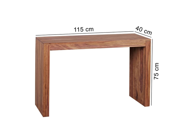 Eryca Avlastningsbord 115 cm - Trä/natur - Möbler - Vardagsrum - Soffbord & vardagsrumsbord - Avlastningsbord & konsolbord