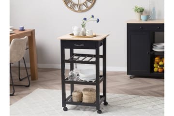 Foggia Serveringsbord 50 cm - Svart - Förvaring - Förvaringsmöbler - Köksö
