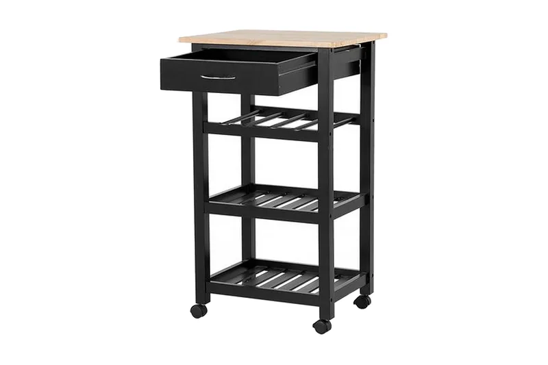 Foggia Serveringsbord 50 cm - Svart - Förvaring - Förvaringsmöbler - Köksö