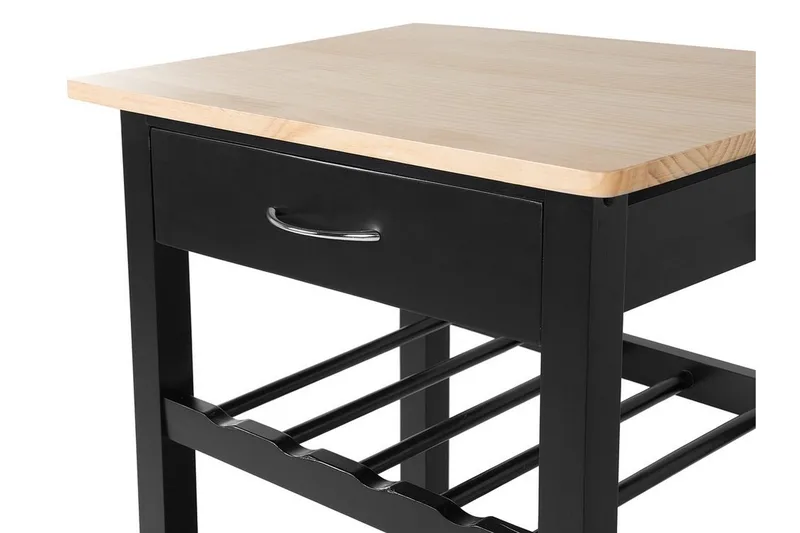Foggia Serveringsbord 50 cm - Svart - Förvaring - Förvaringsmöbler - Köksö