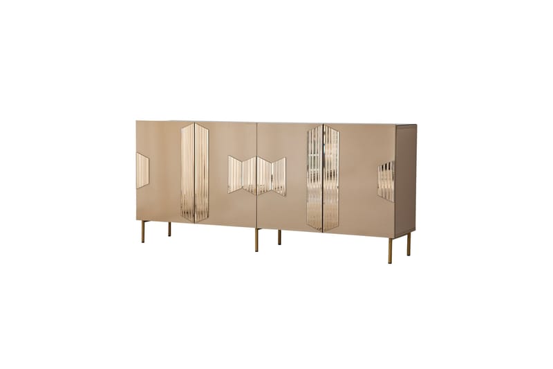 GABLITZ Konsollbord 180 cm Brons - Möbler - Vardagsrum - Soffbord & vardagsrumsbord - Avlastningsbord & konsolbord