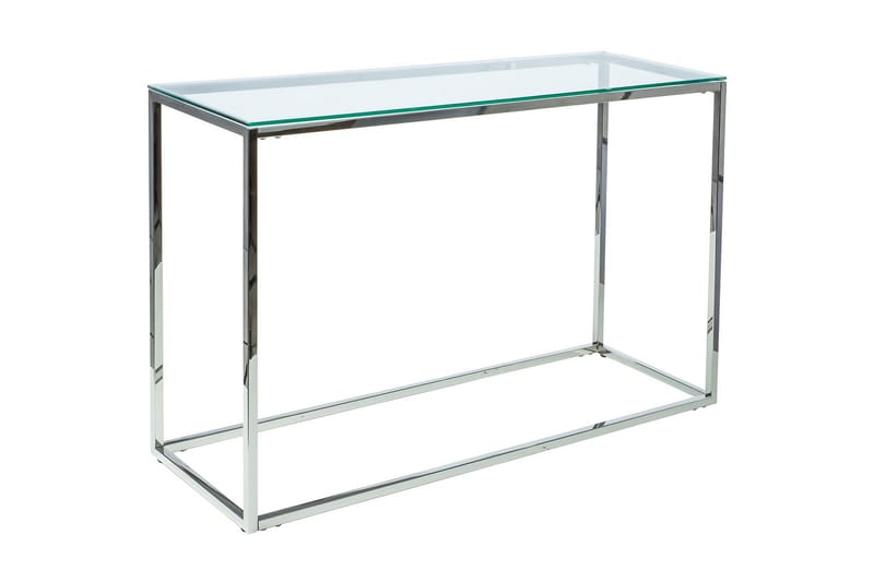 GUINDY Konsollbord 120 cm Glas/Silver - Hallbord - Bord - Avlastningsbord & konsolbord