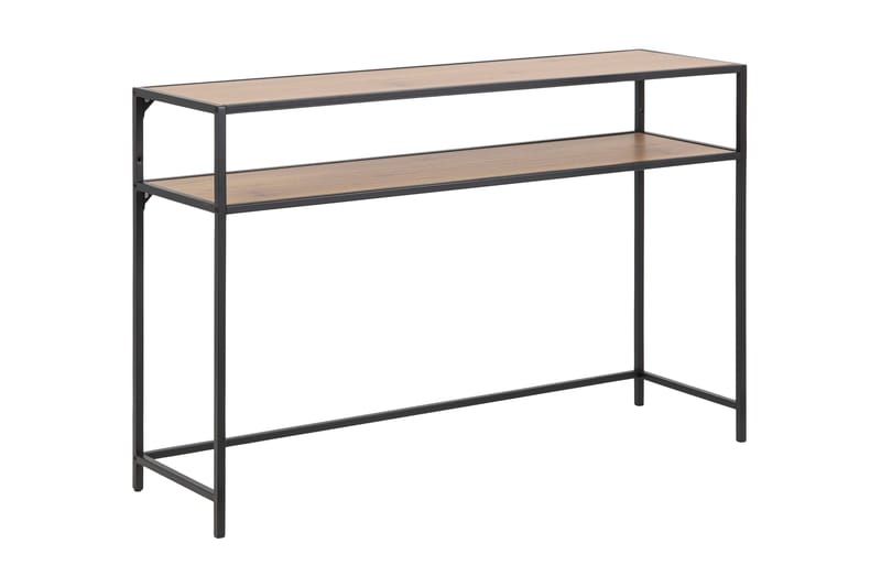 Hasslevik Konsollbord 120 cm - Natur/Matt Svart - Möbler - Vardagsrum - Soffbord & vardagsrumsbord - Avlastningsbord & konsolbord