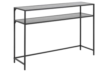 Hasslevik Konsollbord 120 cm - Svart/Matt Svart - Möbler - Vardagsrum - Soffbord & vardagsrumsbord - Avlastningsbord & konsolbord