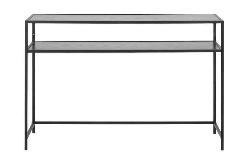 Hasslevik Konsollbord 120 cm - Svart/Matt Svart - Möbler - Vardagsrum - Soffbord & vardagsrumsbord - Avlastningsbord & konsolbord