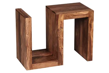 Hessler Sidobord 44 cm - Trä/natur - Möbler - Vardagsrum - Soffbord & vardagsrumsbord - Sidobord & lampbord