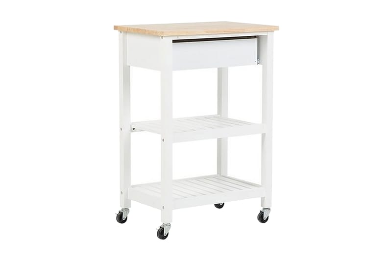 Hiuma Serveringsbord 58 cm, Vit