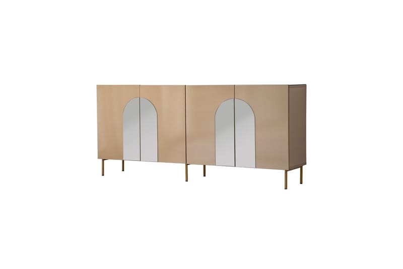 HUOWOOD Konsollbord 180 cm Brons/Guld - Möbler - Vardagsrum - Soffbord & vardagsrumsbord - Avlastningsbord & konsolbord