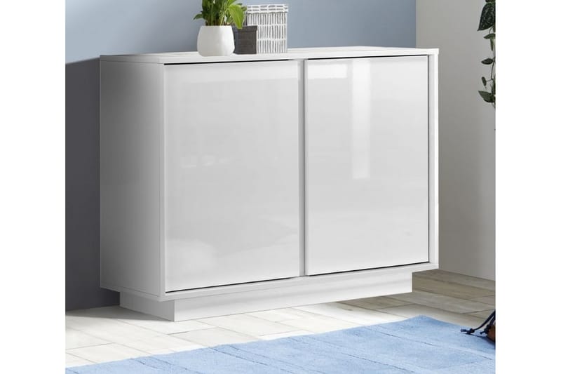 HYLLIE Skänk 100 cm Vit - Möbler - Vardagsrum - Soffbord & vardagsrumsbord - Avlastningsbord & konsolbord