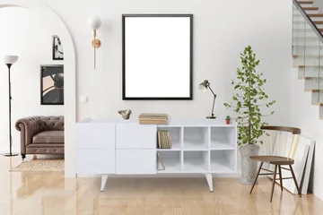 Kashiwa Avlastningsbord 150 cm - Vit - Möbler - Vardagsrum - Soffbord & vardagsrumsbord - Avlastningsbord & konsolbord