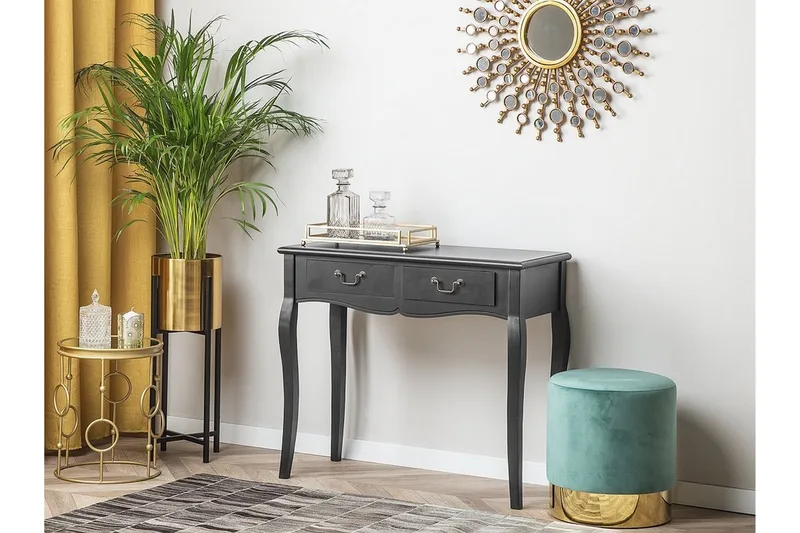 Klawock Konsolbord 90 cm - Svart - Möbler - Vardagsrum - Soffbord & vardagsrumsbord - Avlastningsbord & konsolbord