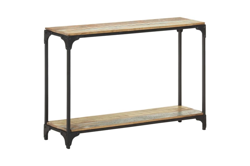 Konsolbord 110x30x75 cm massivt återvunnet trä - Brun - Möbler - Vardagsrum - Soffbord & vardagsrumsbord - Avlastningsbord & konsolbord