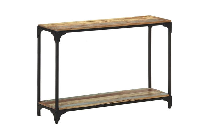Konsolbord 110x30x75 cm massivt återvunnet trä - Brun - Möbler - Vardagsrum - Soffbord & vardagsrumsbord - Avlastningsbord & konsolbord
