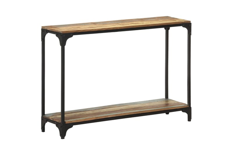 Konsolbord 110x30x75 cm massivt återvunnet trä - Brun - Möbler - Vardagsrum - Soffbord & vardagsrumsbord - Avlastningsbord & konsolbord