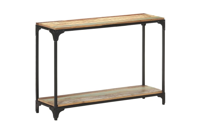 Konsolbord 110x30x75 cm massivt återvunnet trä - Brun - Möbler - Vardagsrum - Soffbord & vardagsrumsbord - Avlastningsbord & konsolbord