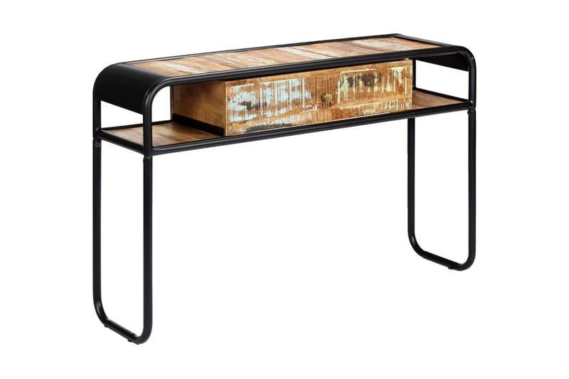Konsolbord 118x30x75 cm massivt återvunnet trä - Brun - Möbler - Vardagsrum - Soffbord & vardagsrumsbord - Avlastningsbord & konsolbord