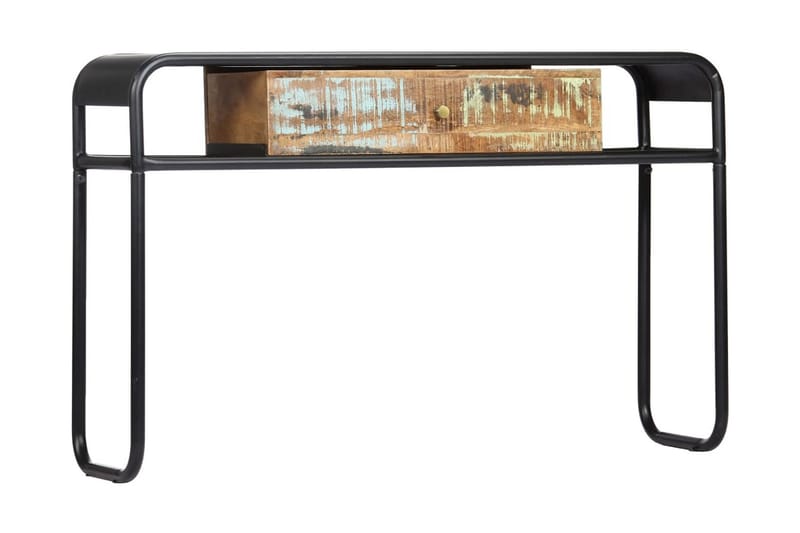 Konsolbord 118x30x75 cm massivt återvunnet trä - Brun - Möbler - Vardagsrum - Soffbord & vardagsrumsbord - Avlastningsbord & konsolbord