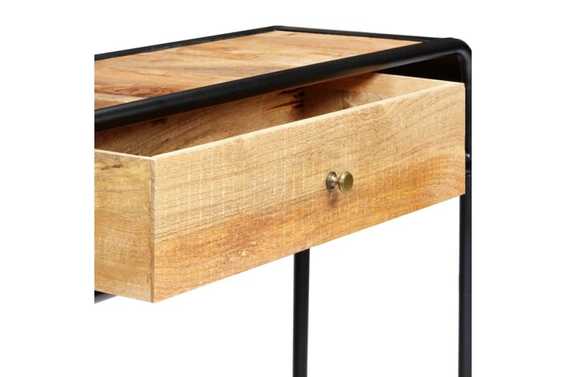 Konsolbord 118x30x75 cm massivt mangoträ - Brun - Möbler - Vardagsrum - Soffbord & vardagsrumsbord - Avlastningsbord & konsolbord