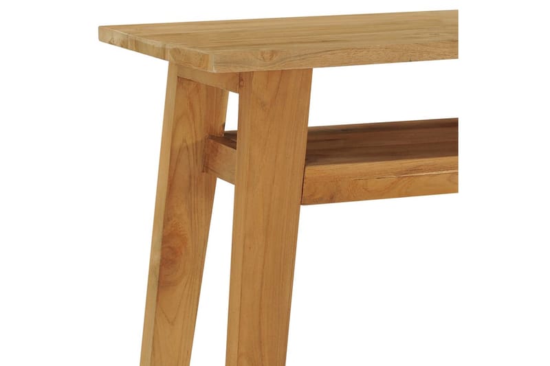 Konsolbord 120x35x75 cm massiv teak - Brun - Möbler - Vardagsrum - Soffbord & vardagsrumsbord - Avlastningsbord & konsolbord