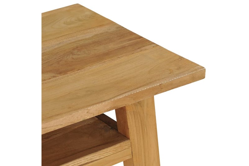 Konsolbord 120x35x75 cm massiv teak - Brun - Möbler - Vardagsrum - Soffbord & vardagsrumsbord - Avlastningsbord & konsolbord