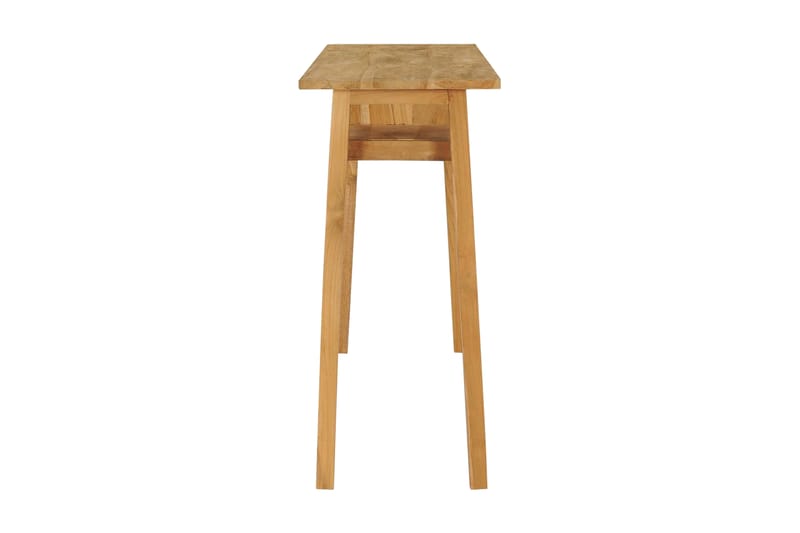 Konsolbord 120x35x75 cm massiv teak - Brun - Möbler - Vardagsrum - Soffbord & vardagsrumsbord - Avlastningsbord & konsolbord