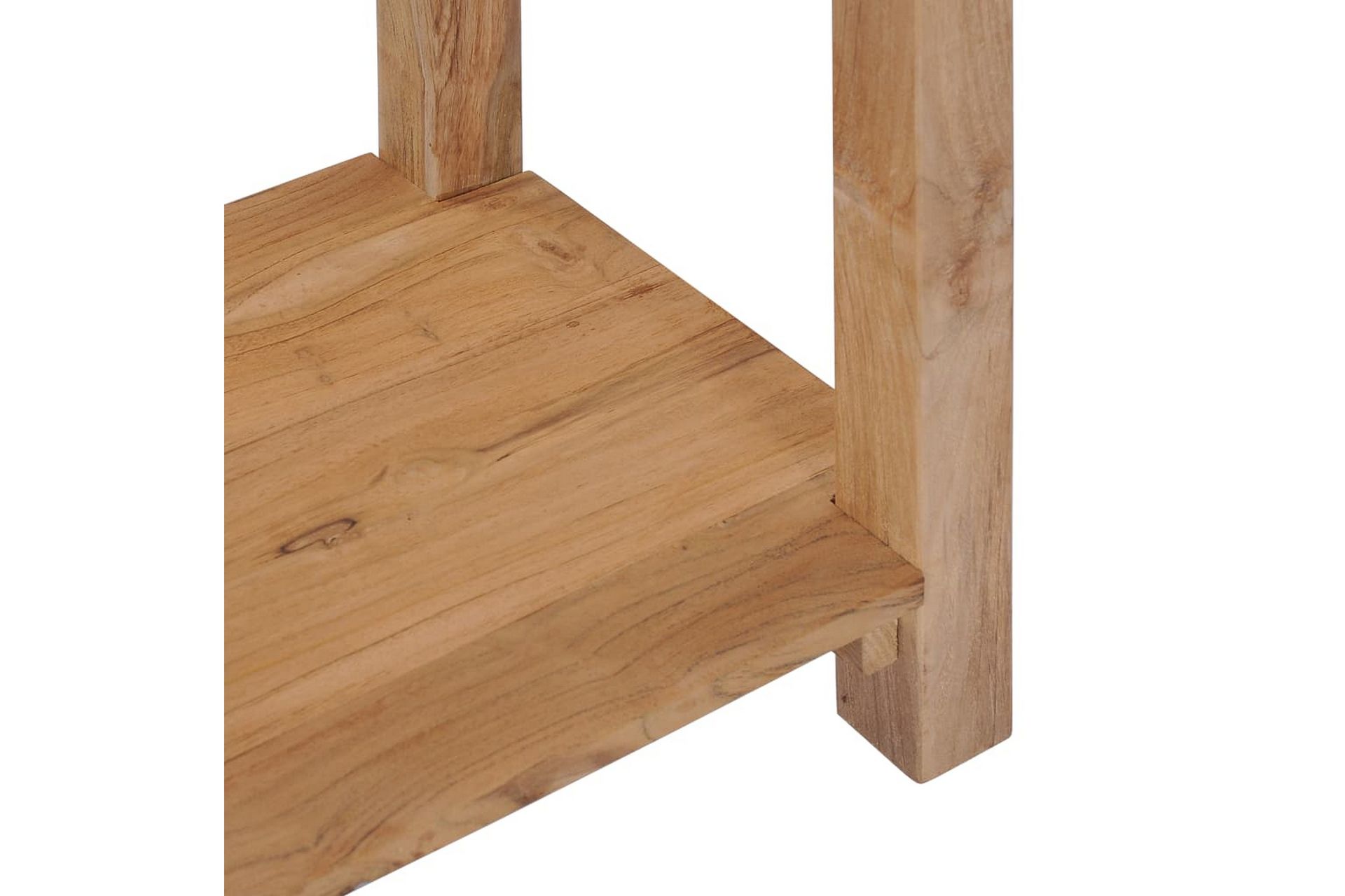 Konsolbord 120x35x75 cm massiv teak - Brun - Möbler - Vardagsrum - Soffbord & vardagsrumsbord - Avlastningsbord & konsolbord