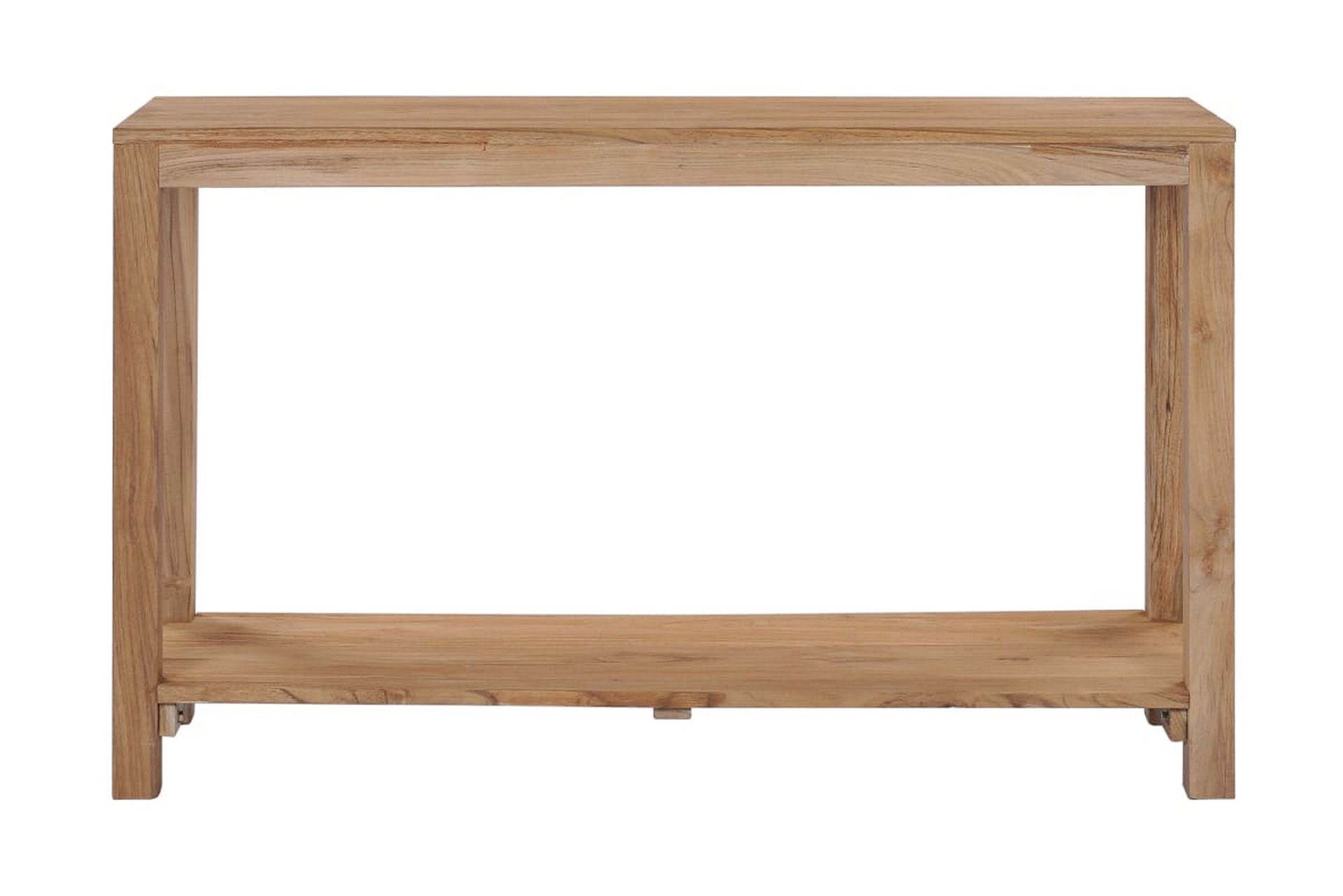 Konsolbord 120x35x75 cm massiv teak - Brun - Möbler - Vardagsrum - Soffbord & vardagsrumsbord - Avlastningsbord & konsolbord