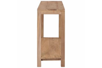 Konsolbord 120x35x75 cm massiv teak - Brun - Möbler - Vardagsrum - Soffbord & vardagsrumsbord - Avlastningsbord & konsolbord