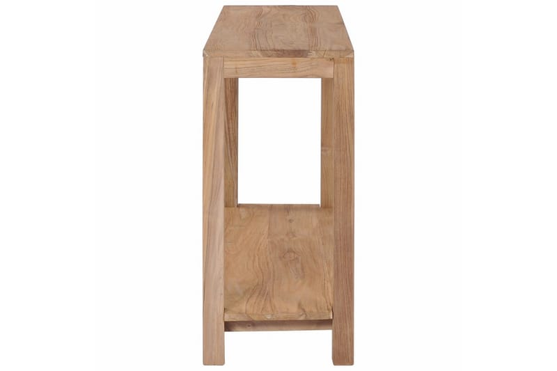 Konsolbord 120x35x75 cm massiv teak - Brun - Möbler - Vardagsrum - Soffbord & vardagsrumsbord - Avlastningsbord & konsolbord
