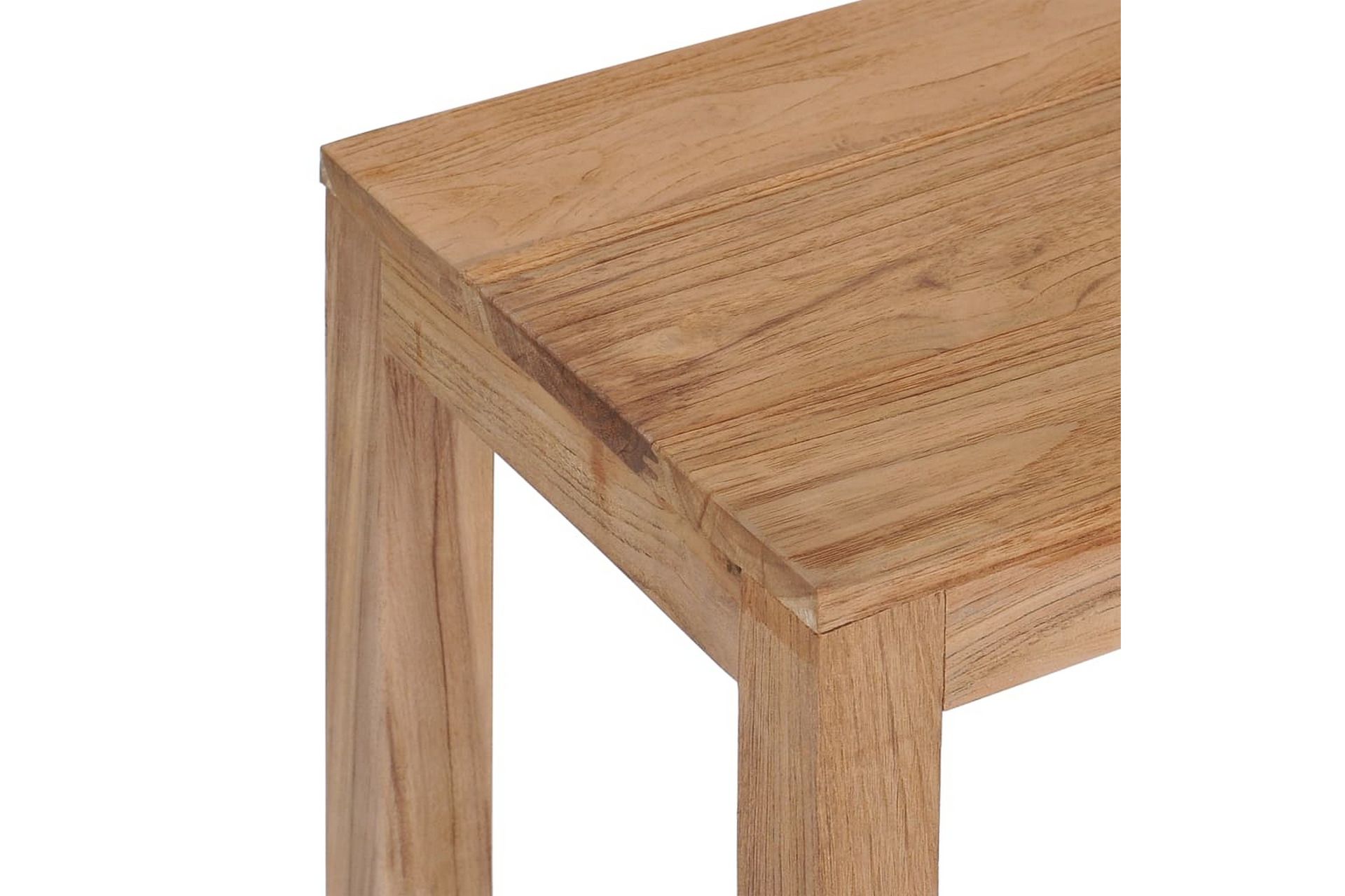 Konsolbord 120x35x75 cm massiv teak - Brun - Möbler - Vardagsrum - Soffbord & vardagsrumsbord - Avlastningsbord & konsolbord