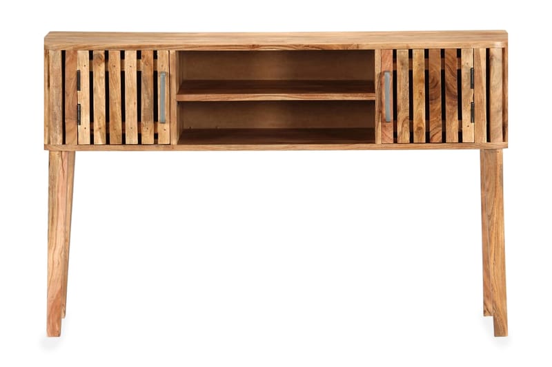 Konsolbord 120x35x76 cm massivt akaciaträ - Brun - Bord - Avlastningsbord & konsolbord - Hallbord