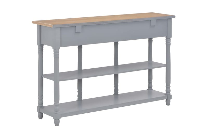 Konsolbord grå 120x30x76 cm MDF - Grå - Hallbord - Bord - Avlastningsbord & konsolbord