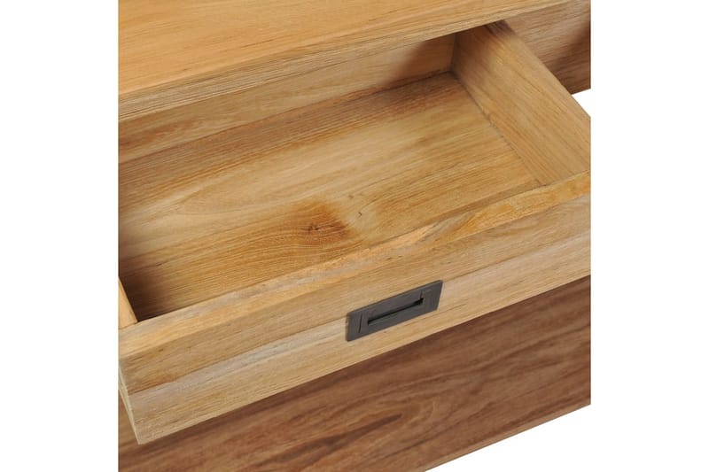 Konsolbord i massiv teak 120x30x80 cm - Brun - Hallbord - Bord - Avlastningsbord & konsolbord