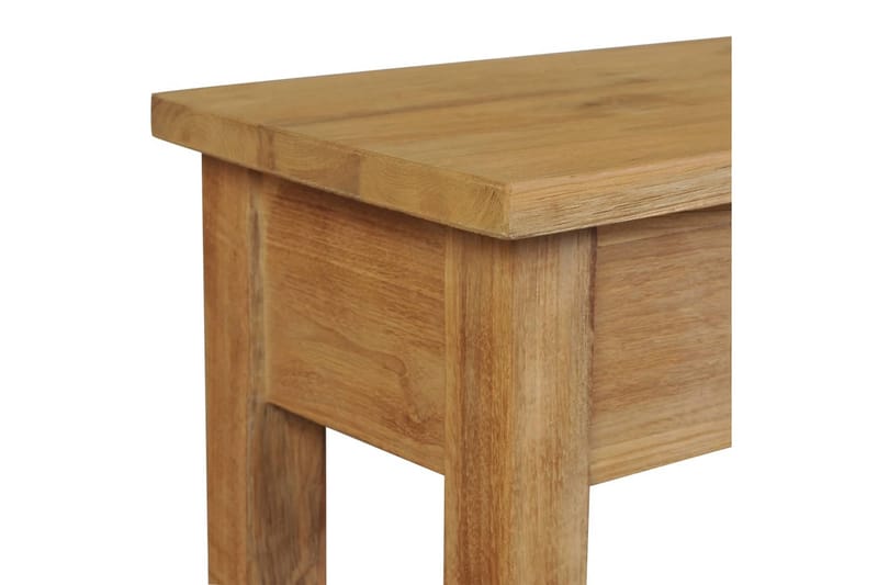 Konsolbord i massiv teak 120x30x80 cm - Brun - Möbler - Vardagsrum - Soffbord & vardagsrumsbord - Avlastningsbord & konsolbord