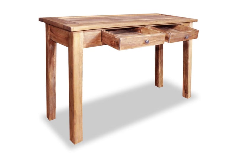 Konsolbord i massivt återvunnet trä 123x42x75 cm - Brun - Hallbord - Bord - Avlastningsbord & konsolbord