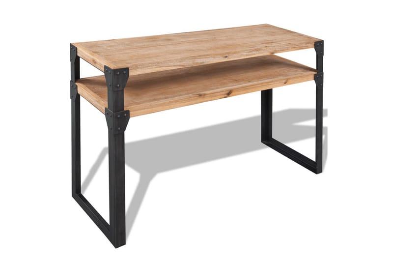 Konsolbord massivt akaciaträ 120x40x85 cm - Brun - Möbler - Vardagsrum - Soffbord & vardagsrumsbord - Avlastningsbord & konsolbord