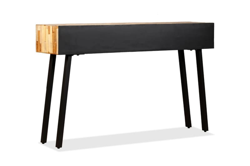Konsolbord massivt återvunnet teakträ 120x30x76 cm - Flerfärgad - Möbler - Vardagsrum - Soffbord & vardagsrumsbord - Avlastningsbord & konsolbord