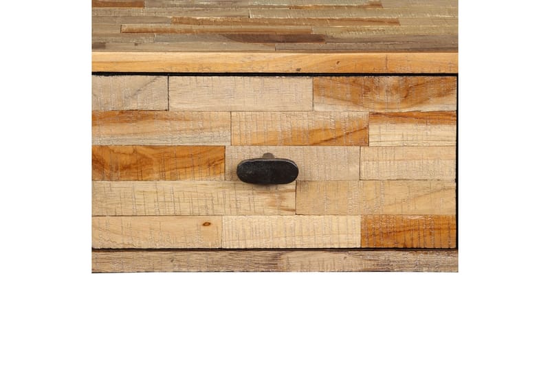 Konsolbord massivt återvunnet teakträ 120x30x76 cm - Flerfärgad - Möbler - Vardagsrum - Soffbord & vardagsrumsbord - Avlastningsbord & konsolbord