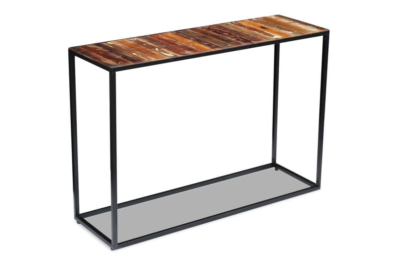 Konsolbord massivt återvunnet trä 110x35x76 cm - Flerfärgad - Möbler - Vardagsrum - Soffbord & vardagsrumsbord - Avlastningsbord & konsolbord