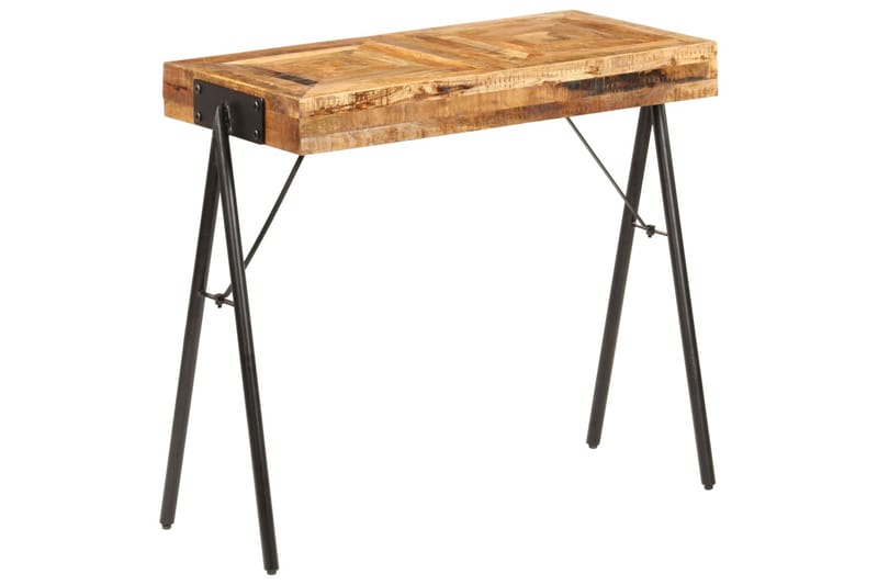 Konsolbord massivt mangoträ 80x40x75 cm - Brun - Möbler - Vardagsrum - Soffbord & vardagsrumsbord - Avlastningsbord & konsolbord