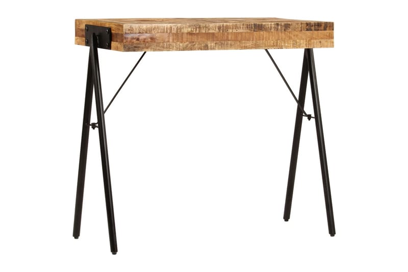 Konsolbord massivt mangoträ 80x40x75 cm - Brun - Möbler - Vardagsrum - Soffbord & vardagsrumsbord - Avlastningsbord & konsolbord