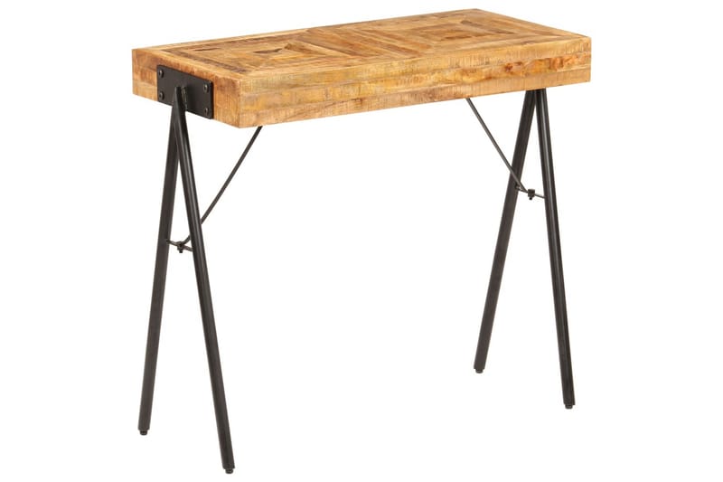 Konsolbord massivt mangoträ 80x40x75 cm - Brun - Möbler - Vardagsrum - Soffbord & vardagsrumsbord - Avlastningsbord & konsolbord