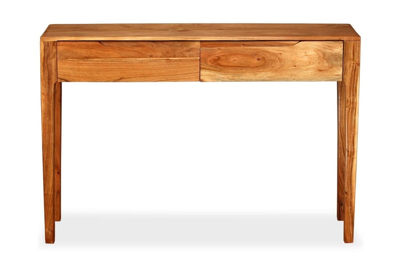 Konsolbord massivt trä 118x30x80 cm - Brun - Hallbord - Bord - Avlastningsbord & konsolbord