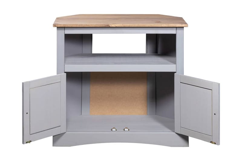 Konsolbord mexikansk Coronastil furu grå 80x43x78 cm - Grå - Hallbord - Bord - Avlastningsbord & konsolbord