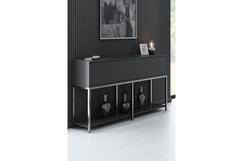 KRISTY Konsollbord 150 cm Grå - Möbler - Vardagsrum - Soffbord & vardagsrumsbord - Avlastningsbord & konsolbord