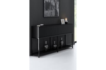 KRISTY Konsollbord 150 cm Svart