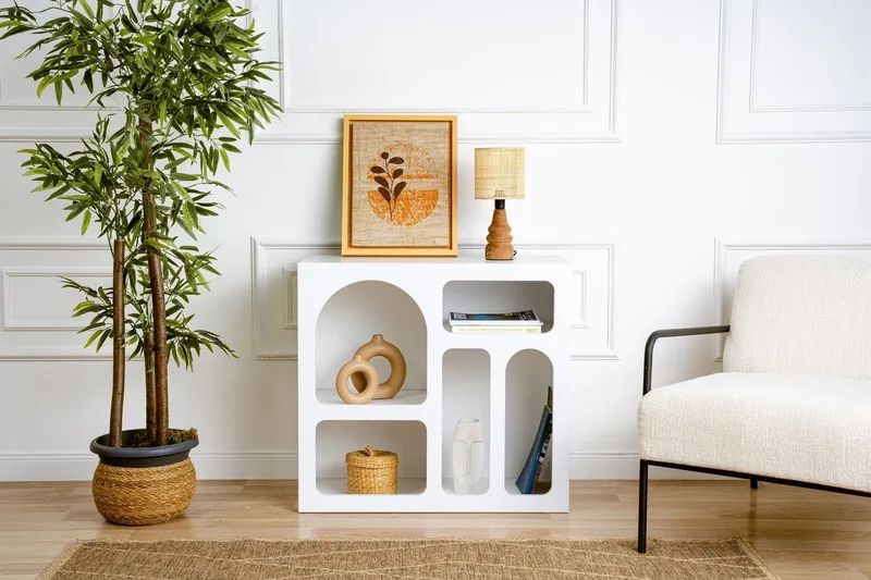 Lesa Konsollbord 80 cm - Vit - Förvaring - Förvaringsmöbler - Skänkar & sideboards